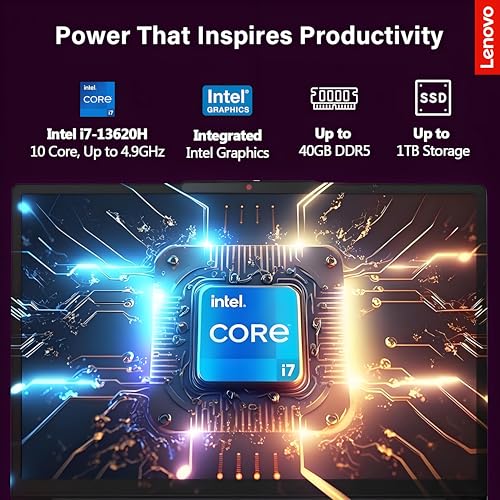 Lenovo IdeaPad Slim 3 Laptop Core i7 16GB 512GB 15.3" WUXGA miniatura 2