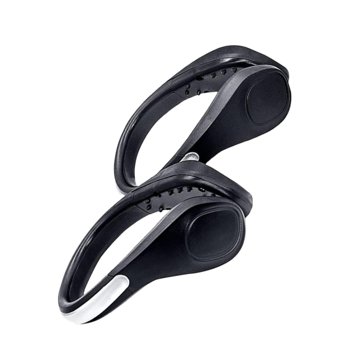 balacoo 2 Pack Night Running Safety Lights Clip-on Led Shoe Lights for Runners Weatherproof Easy to Attach Red/Blue