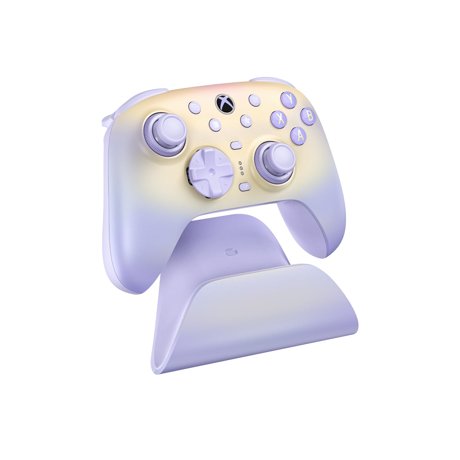 8BitDo Ultimate 3 Wireless Controller for Xbox Series X|S, Xbox One, PC, Android, Apple - 2.4G for Xbox & PC, Force Ring TMR Joysticks, Hall Triggers with 2 Stops -Officially Licensed (Lavender Dusk)