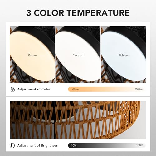 2034 outdoor ceiling fans with lights for patios waterproof plug in ceiling fan with remote 3cct dimmable reversible gazebo fan with hanging hook for canopypergolaporch