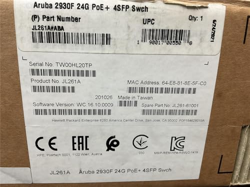 Image of 2930F-24G-POE 4SFP Switch (JL261A)