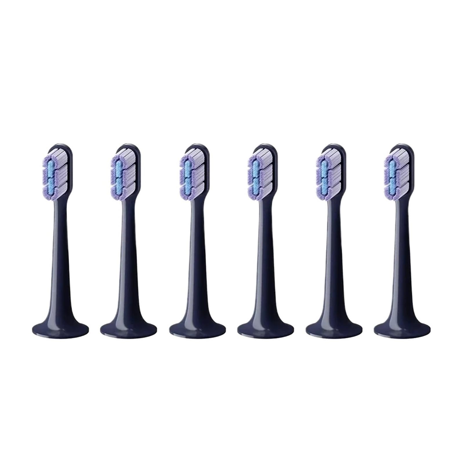 Compatible Con Mijia, Cabezal De Cepillo De Dientes T700, Cepillo De Dientes Eléctrico Sónico, Impermeable, Suave, Repuesto For Salud, Cerdas Suaves, Cabezal De Cepillo, Cabezales De Cepillo(6 pcs)