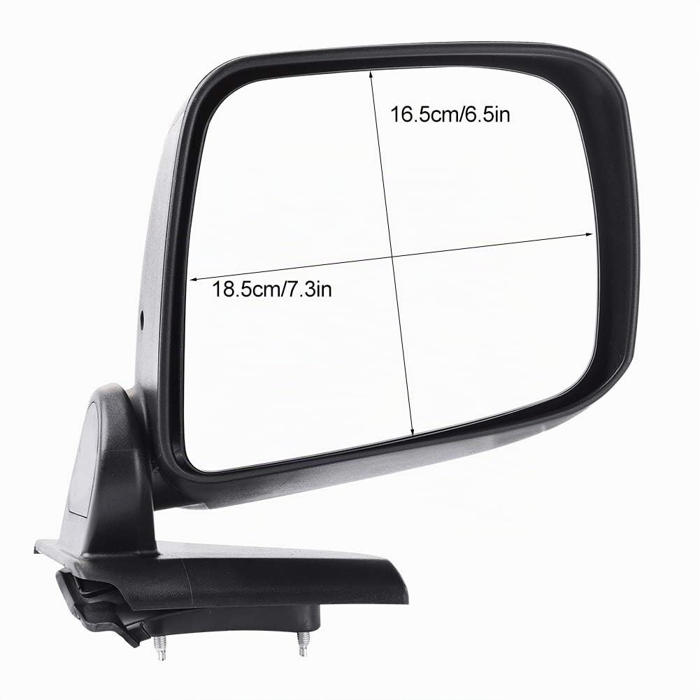 Tbest para Nv200 Espejo Retrovisor Izquierdo, Nv200 Van Passenger Side Wing Mirror Left Side Electric Complete Wing Door Rear View Mirror para Nv200 20102016 (Izquierda 57731FJ030)