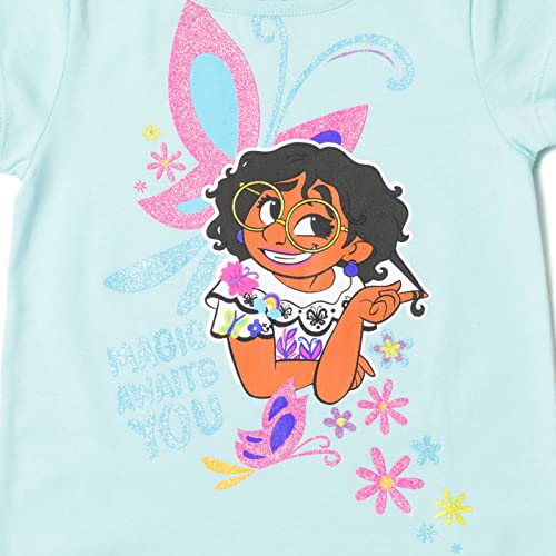Image of Disney Girls' 2-Pack Short Sleeve T-Shirts Toddler to Big Kid