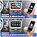 SizxNanv Upgrade Android Radio forLEXUS IS250 IS200 IS300 IS350 Touch Screen Compatible with Wireless Carplay Android Auto,Car Stereo Bluetooth Navigation Media Player GPS WIFI Backup Camera head unit