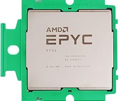 for AMD EPYC 9754 128 Core Bergamo 2.25GHz (100-000001234) EPYC 9004 Series Socket SP5 ZEN4 256MB L3 Bulk/Tray Pack (Unlocked) Server Processor