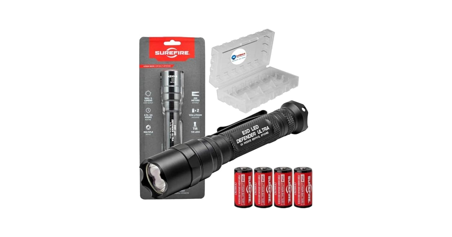 SUREFIRE - 新品おまけ付きSUREFIRE E2D DEFENDER 1000ルーメン SUREFIRE E2D DEFENDER – Dual-Output Led Flashlight | 七洋交