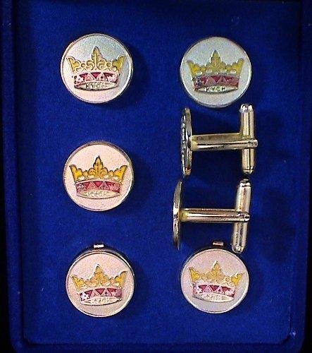 York Rite KYCH Masonic Tux Suit Button Cover Set