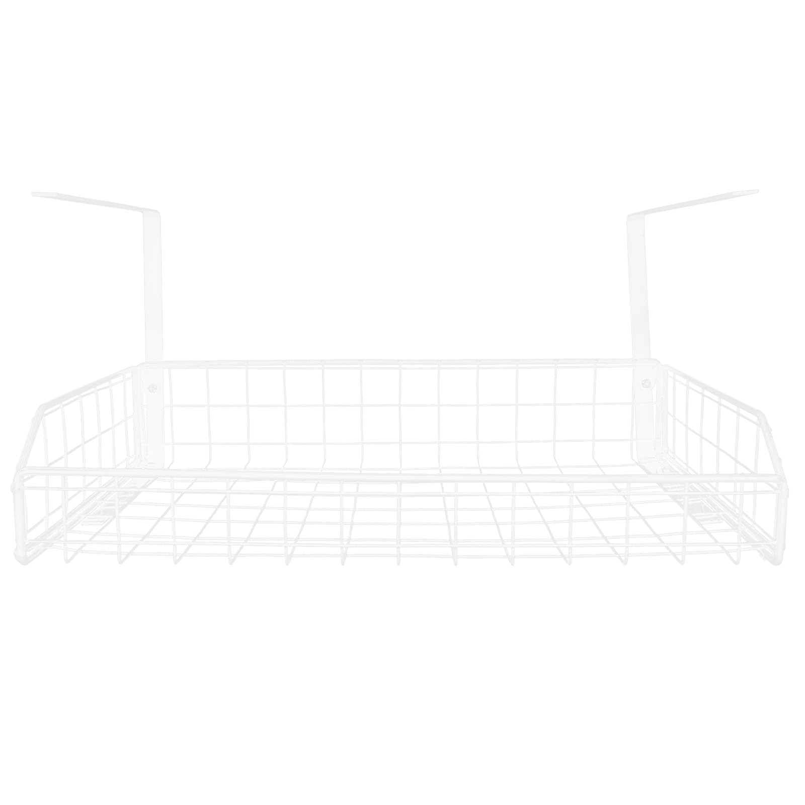 Organisateur de Câbles sous Bureau Robuste Support de Rangement pour Fils et Câbles Plateau de Gestion Compact pour Bureau et Maison Fixation Facile sans Perçage Grand Modèle