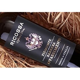 Ricossa Wine Barbera Appassimento Piemonte DOC, Bottle 750 ml, Alcohol 14% – Ricossa