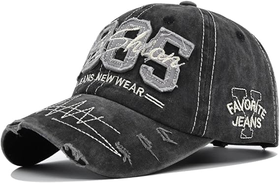 Sponsored Ad - Stylish Cotton Adjustable Baseball Cap for Men and Women, Embroidered Unisex Cap for Summers