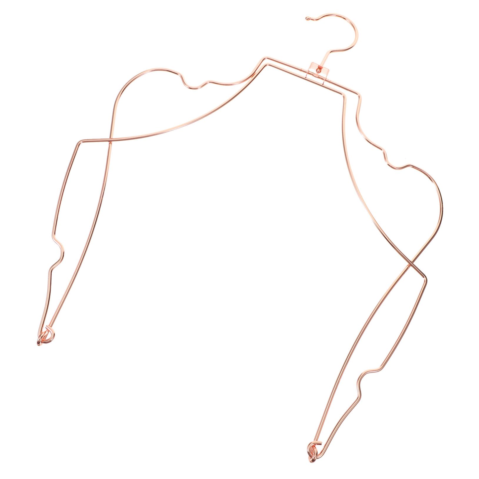 Cabilock Bikini Hanger Bathing Suit Rack Swimsuit Display Organizer Wire Body Shape Design for Dresses Swimwear Easy to Use