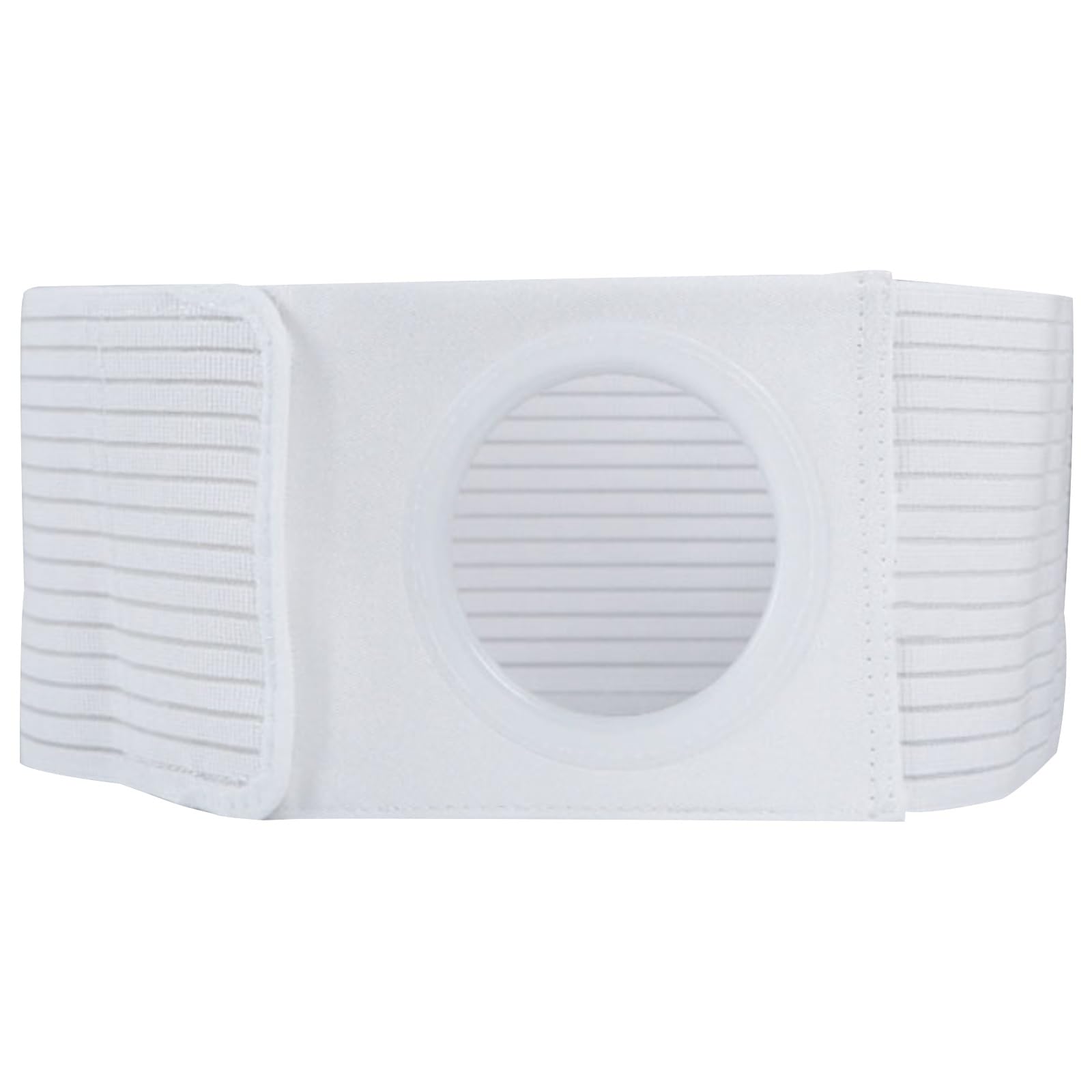 Ceinture de Stomie, Ceinture de Maintien pour Stomie pour Hommes et Femmes Réglable, Universelle Gauche et Droite pour Prévenir l'Ouverture de la Stomie Parastomiale(White,S)