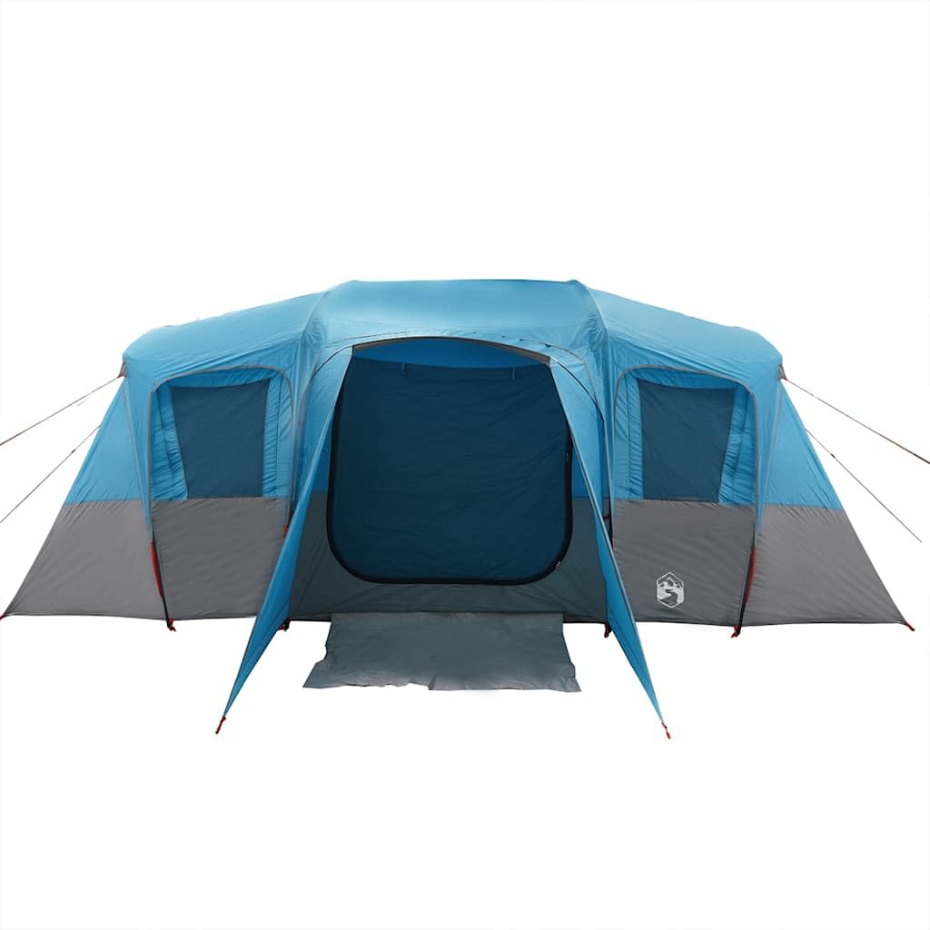Générique Tente familiale Tunnel 16 Personnes Bleu imperméable,Équipements Sportifs,Loisirs de Plein air,Camping et randonnée,Tentes,Bleu,19.9 KG,94708