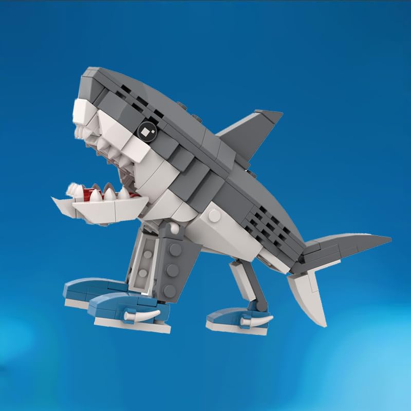 sharkman　トルボー3点セット Amazon.com: Tisiwon Tralalero-Tralala Building Blocks Set Desk