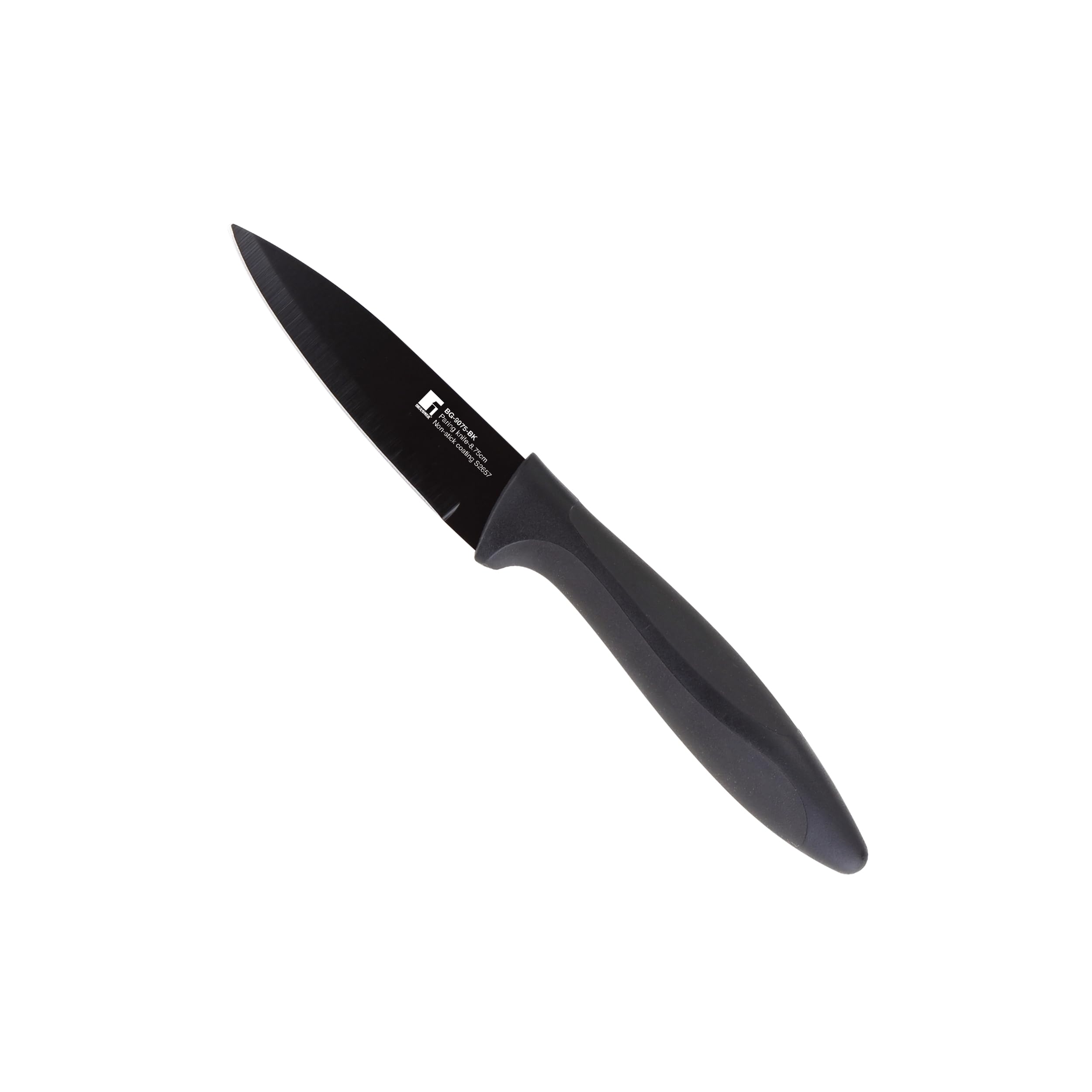 BERGNER Osaka Set 5 Pezzi Coltelli Da Cucina + Forbici, In Acciaio Inox Nero Con Rivestimento Antiaderente, Manici Ergonomic - 2