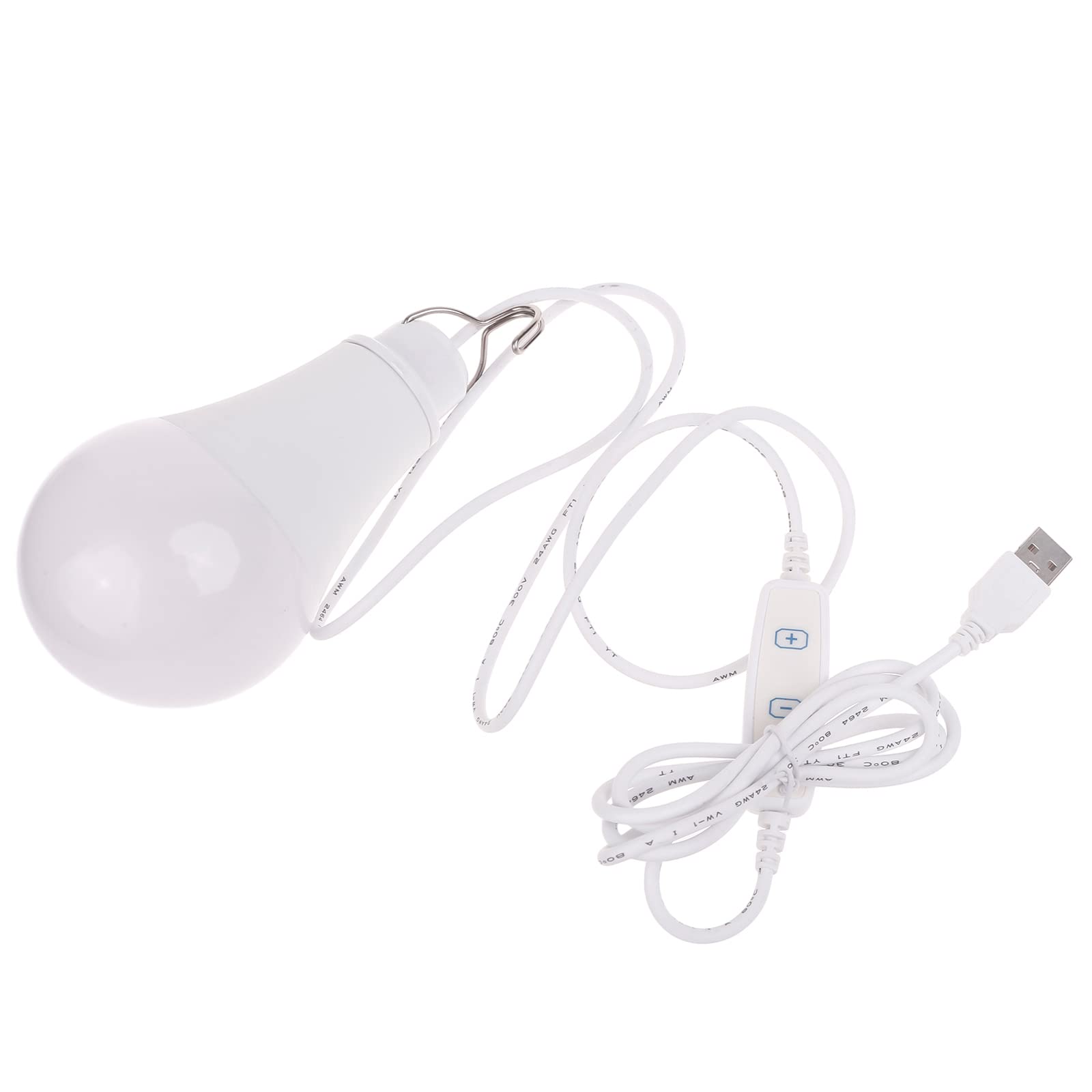 Luce LED USB LED Campeggio con cavo USB Lampadina LED portatile per garage Magazzino Camion Pesca Campeggio all'aperto Lampada USB Pesca Luce USB Lampada USB Camera da letto Luce USB