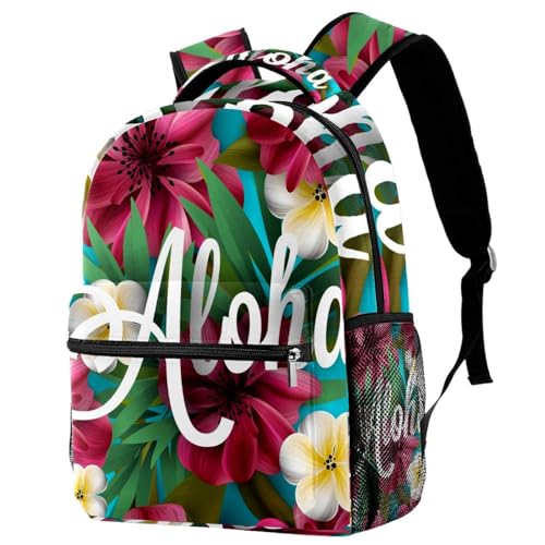 Sac à dos de voyage décontracté fleurs de prunier multicolore pour vos weekends