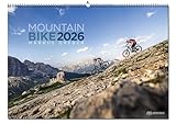 Supertrails Mountainbike Kalender 2026 by Markus Greber im großen DIN A2 Panorama-Format (59.4x42.0 cm). Bike Kalender 2025