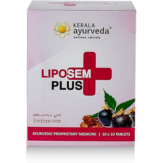 Kerala Ayurveda Liposem Plus 100 Count