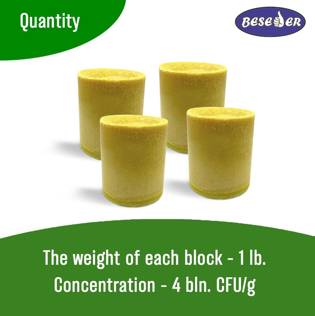 Grease Trap Cleaner (4 blocks x 1 pound = 4 pounds)