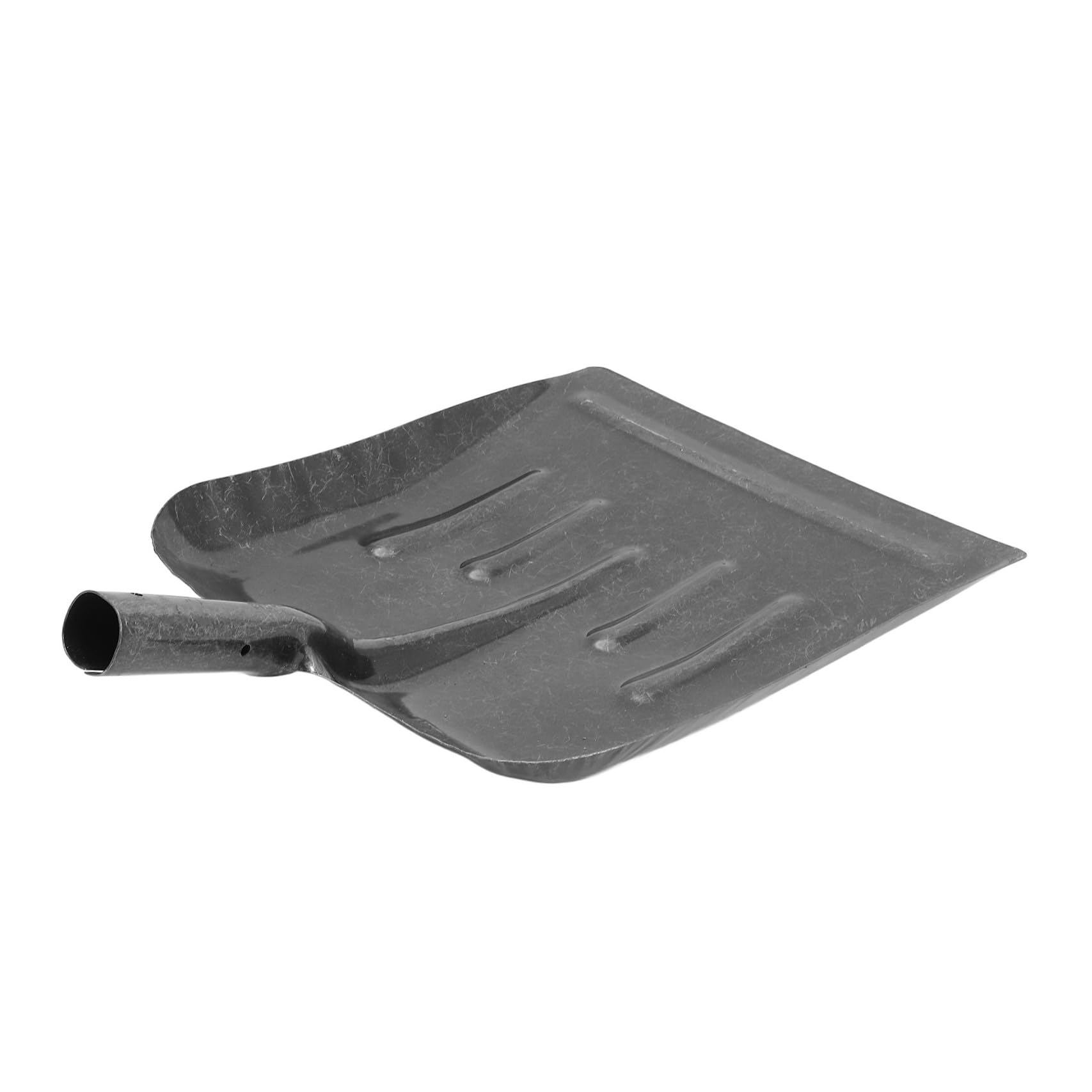 Pala da Giardino con Testa Piatta in Acciaio Manganese Raschietto per Scavo e Pulizia Esterna Manico Ergonomico Antiscivolo per Neve Terra e Rifiuti Utile per Agricoltura e