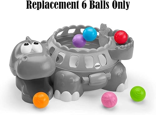 Miniatura 2 de Ele Toys Piezas de repuesto para Fisher-Price Go Baby Go Poppity Pop Musical Dino - W1392  Bolas de repuesto - Juego de 6