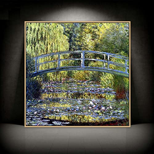 Peinture Monet nénuphars pour créer une ambiance zen chez soi