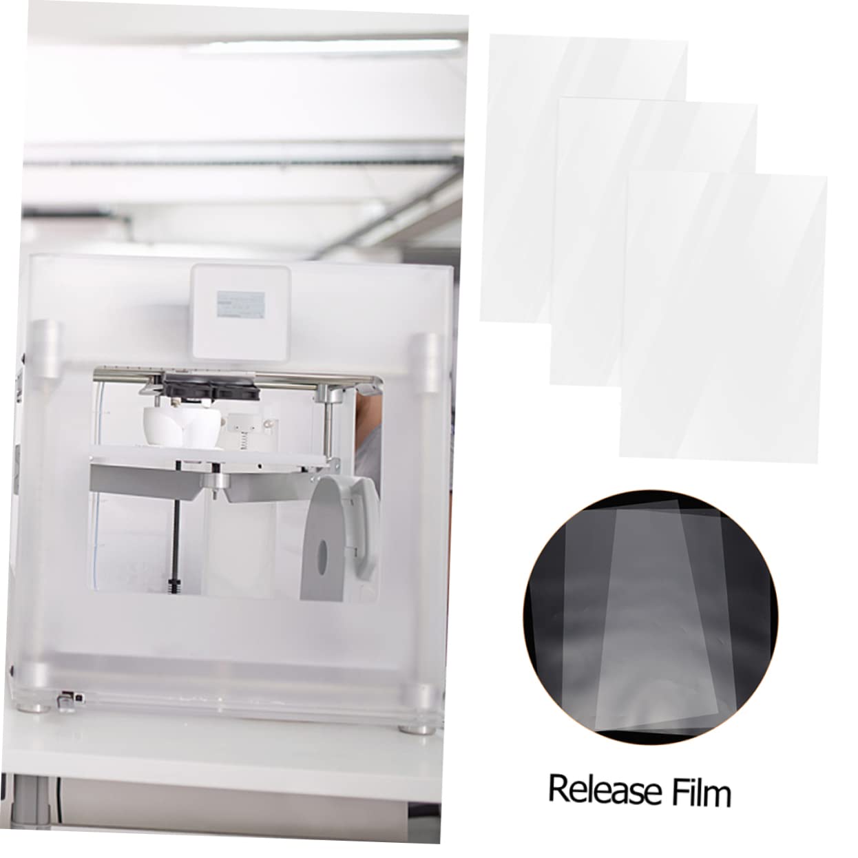 Film Fep per Stampante 3d, 6 Fogli, Superficie Liscia