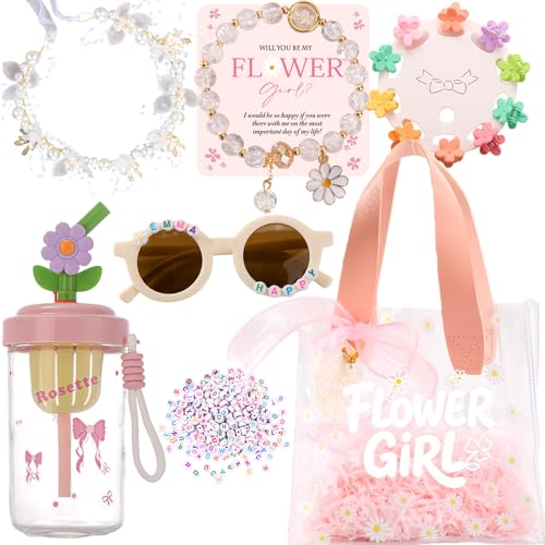 Coffret demande fille fleurie : offrez un souvenir d'enfance unique