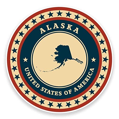 Alaska USA Round Metal 0.75" Lapel Pin Hat Shirt Pin Tie Tack Pinback2