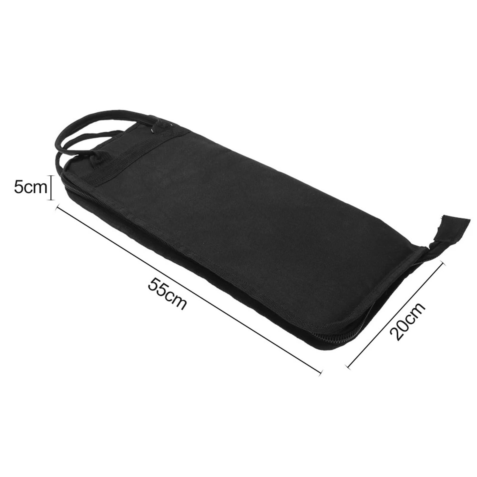 Fundas Para Baquetas Baquetas de batería resistentes al agua, tela Oxford, correa práctica, asa con agarre, bolsillo, acolchado de algodón de 5 mm Para Baquetas