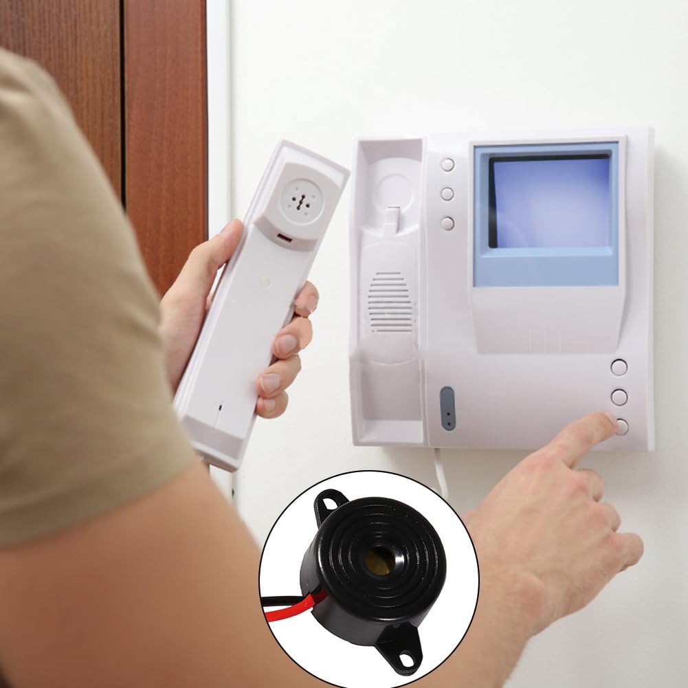 Cicalino Elettronico Piezoelettrico - Allarme 3-24V Per Auto, Antifurti E Progetti Elettronici - Foto 8