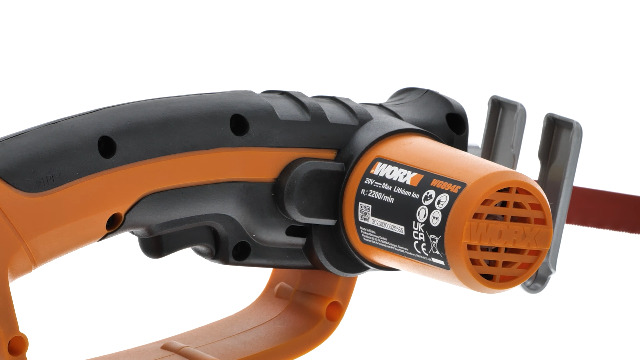 WORX WX745.9 MakerX 18 V (20 V MAX) Universele snoerloze groentesnijder voor het snijden van stof, karton, papier, leer enz. PowerShare, zelfslijpend mes, handig en licht, alleen gereedschap