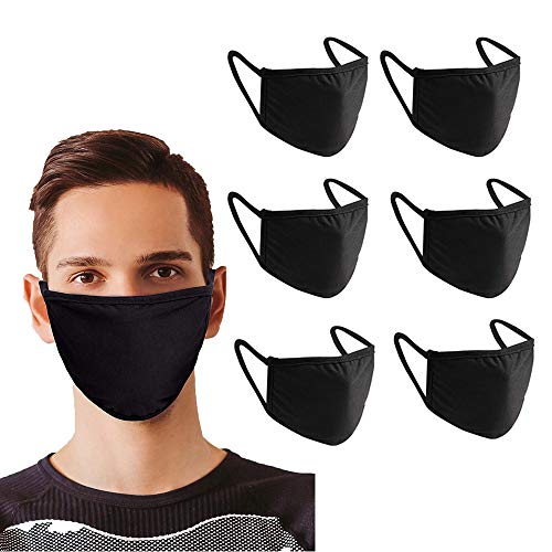 JOKBEN 6 Piezas algodón Cara, Suave, cómoda, Reutilizable para Facial
