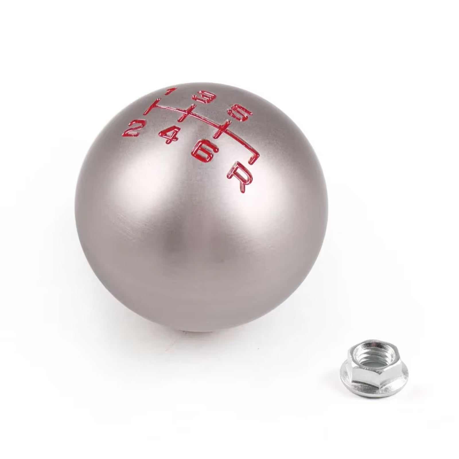 ZNAGDFVW Gear Lever Compatible with Civic for City FD2 FN2 EP3 Typer DC2 DC5 AP1 AP2 S2000 F20C 5 for Speed 6 for JDM Ball Shape Shift Gear Knob
