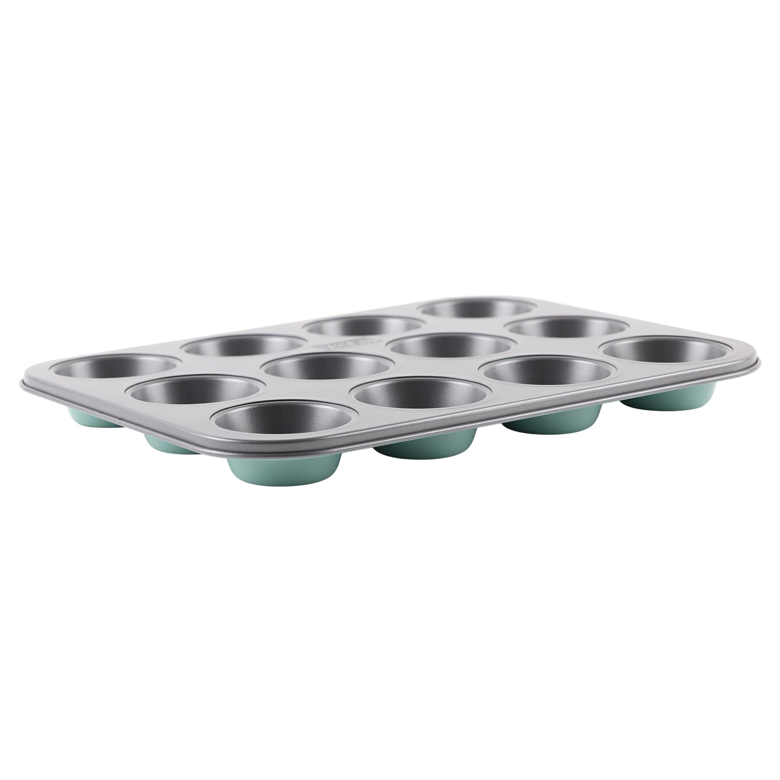 The Great British Bake Off Muffin Tray, Yorkshire Pudding Tin for Baking 12 Cup Cupcake Tin, 3cm Deep, Official GBBO Logo