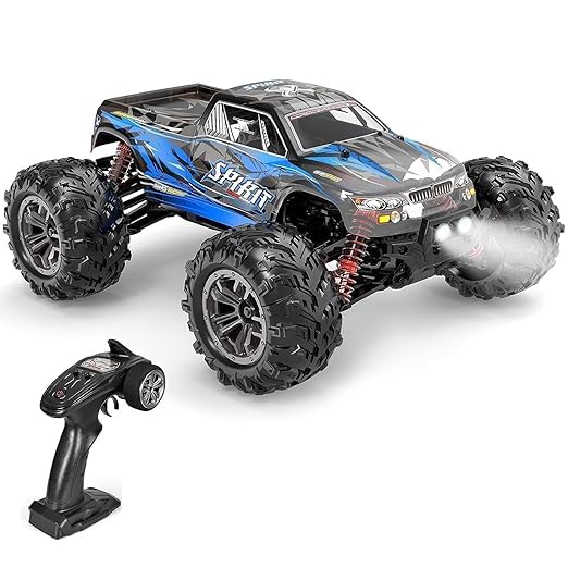 Heattack Jakeob 1/16 4X4 Rc Offroad Truck - Rtr Durable Beginner Rc Car, High Speed 38 Km/H, Remote Control W/ 2S 1500 Mah Battery,Multicolor
