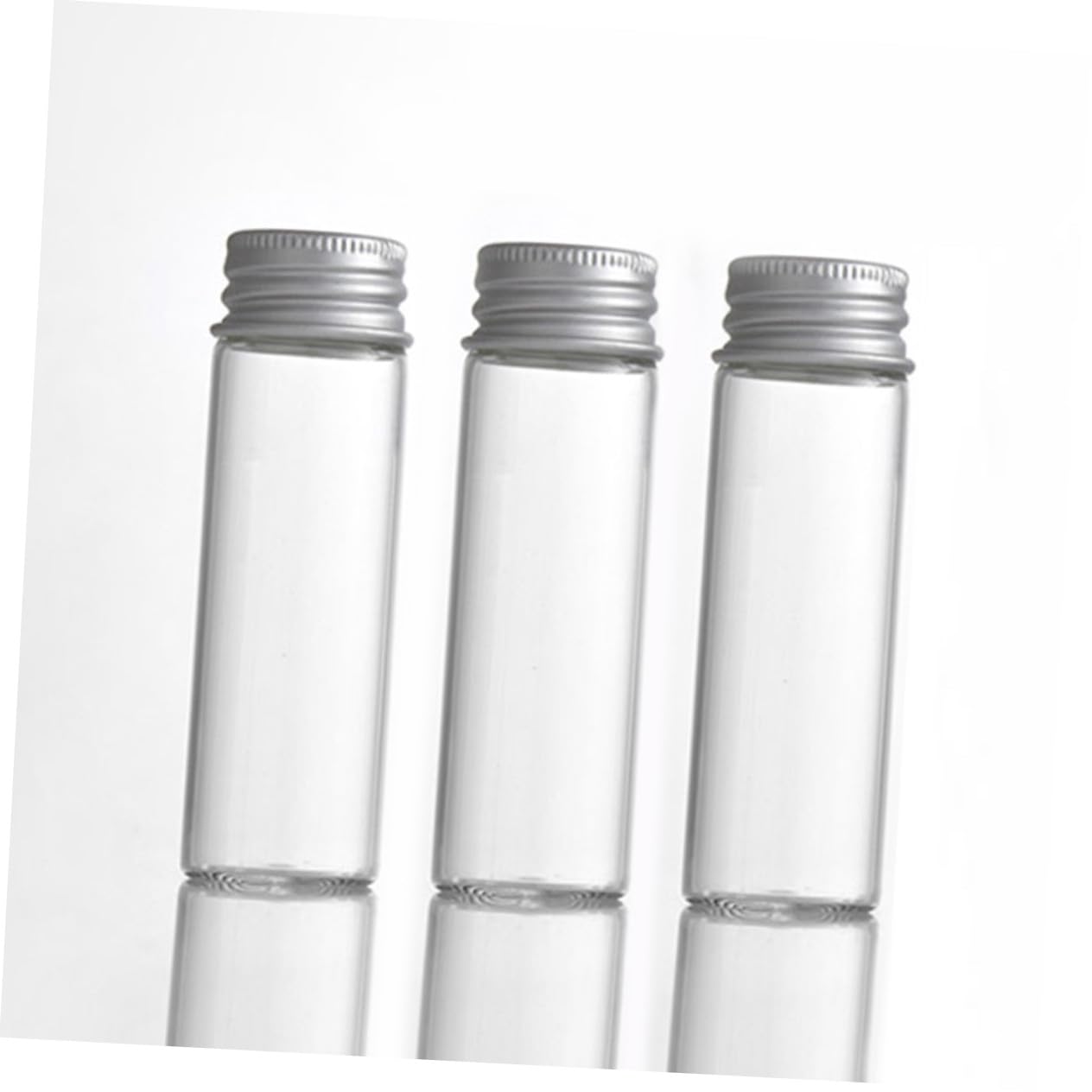 30piezas De Ensayo De Vidrio Tapa De Pequeños Frascos Para Muestras De Laboratorio Decoración De Bodas y Regalos De Joyería