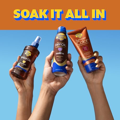 Banana Boat Deep Tanning Oil Spray SPF 4, 8 Fl Oz (2 Pack) - image 4