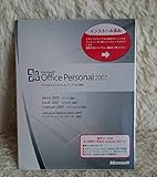 3310円お得！マイクロソフト ( Microsoft ) OFFICE 2007 Personal OEM版 OFFICE 2007 Personal OEM版