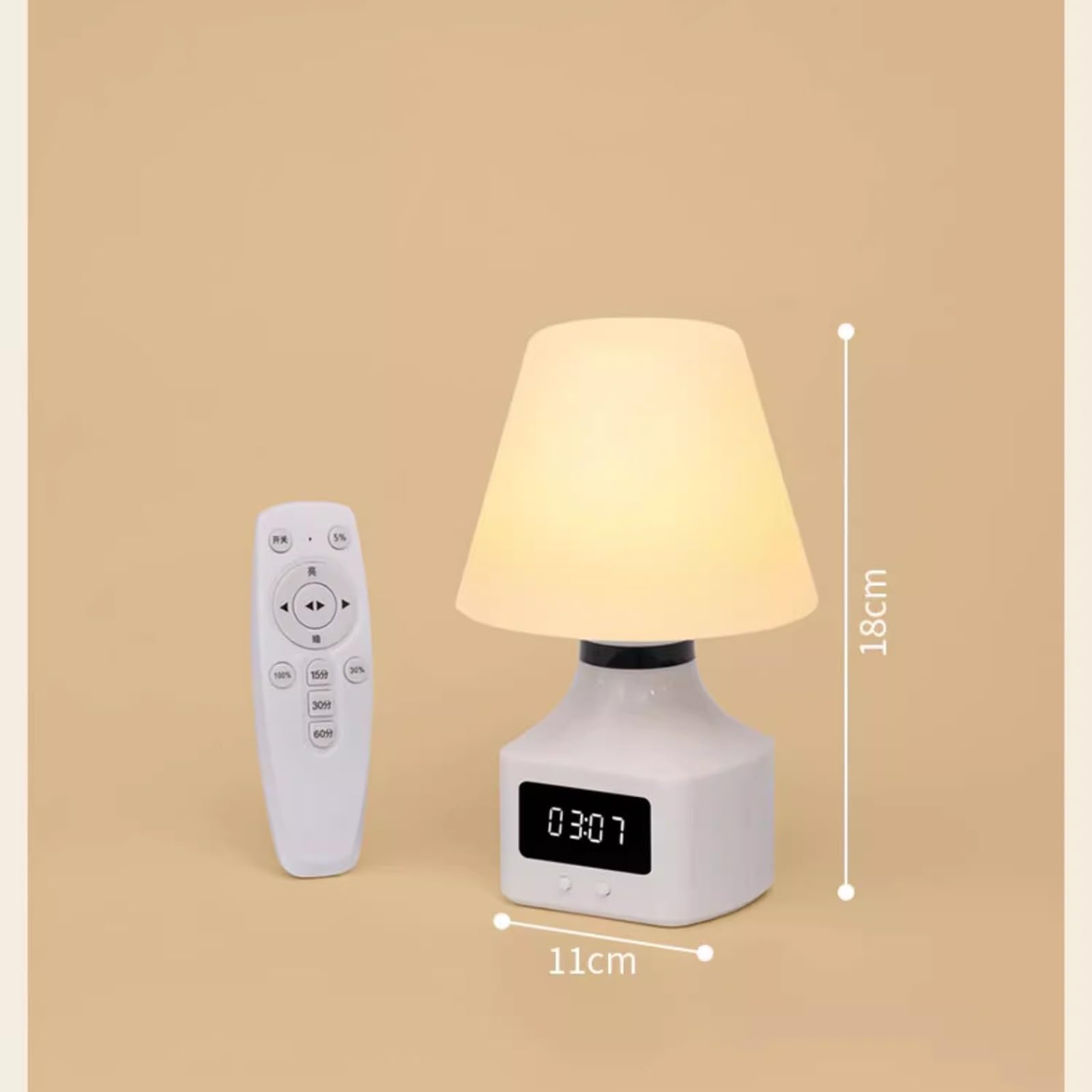 Veilleuse Veilleuse Lampe de Chevet Lampe de Table bébé Alimentation Oeil Charge Chambre Sommeil télécommande Lampe Nuit