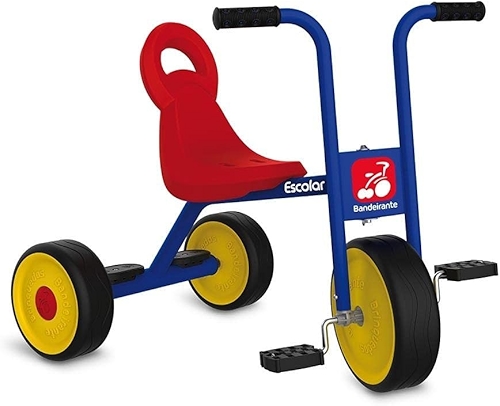 Triciclo Escolar +3 Anos - Bandeirante