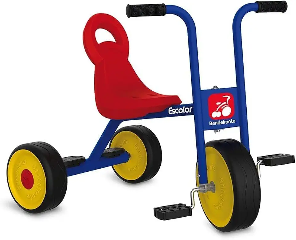 Triciclo Escolar +3 Anos - Bandeirante
