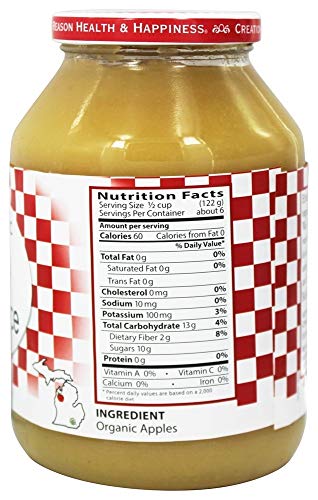 Organic Apple Sauce - 25 oz