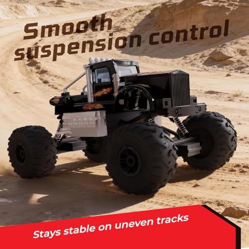 Image of Lifelong Cuppy Monster Drift Car for Kids | 4x4 RC Remote Control Car Toy | High-Speed Drifting, LED Lights & Off-Road Tyres | Remote Cars for Boys | Toy Car for Kids | Durable Rechargeable Stunt Car
