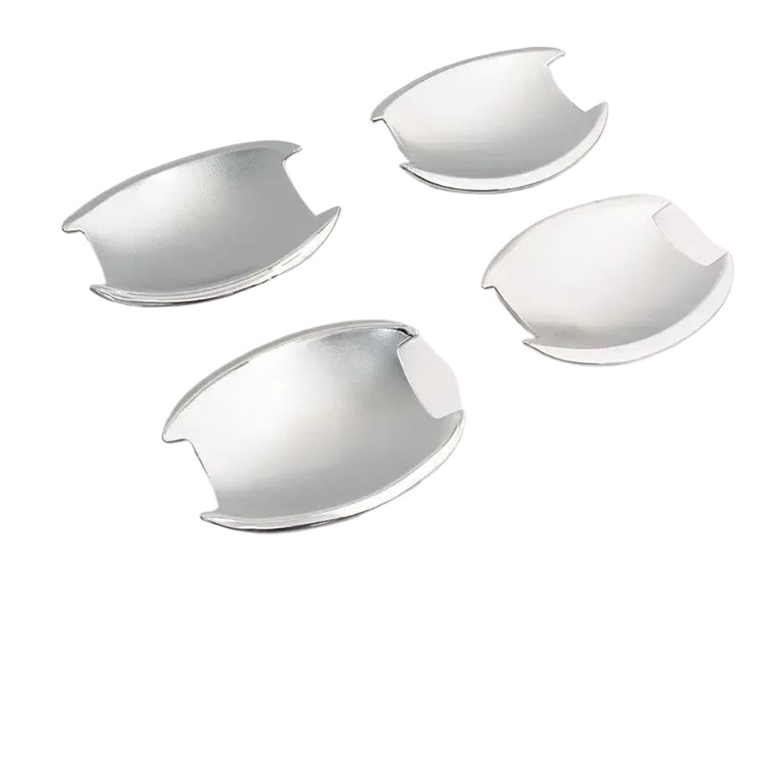 Atgcbcauf Silver Bowl Car Door Handle Cover Trim Sticker For Hyundai For Sonata I45 2011-2014 Car Exterior Door Handles