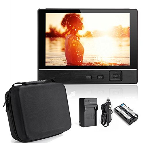 GOWE 7 Inch Ultra HD 1920x1200 LTPS Camera Field Monitor HDMI YPbPr AV Input 450 Brightness 1200:1 Contrast Ratio