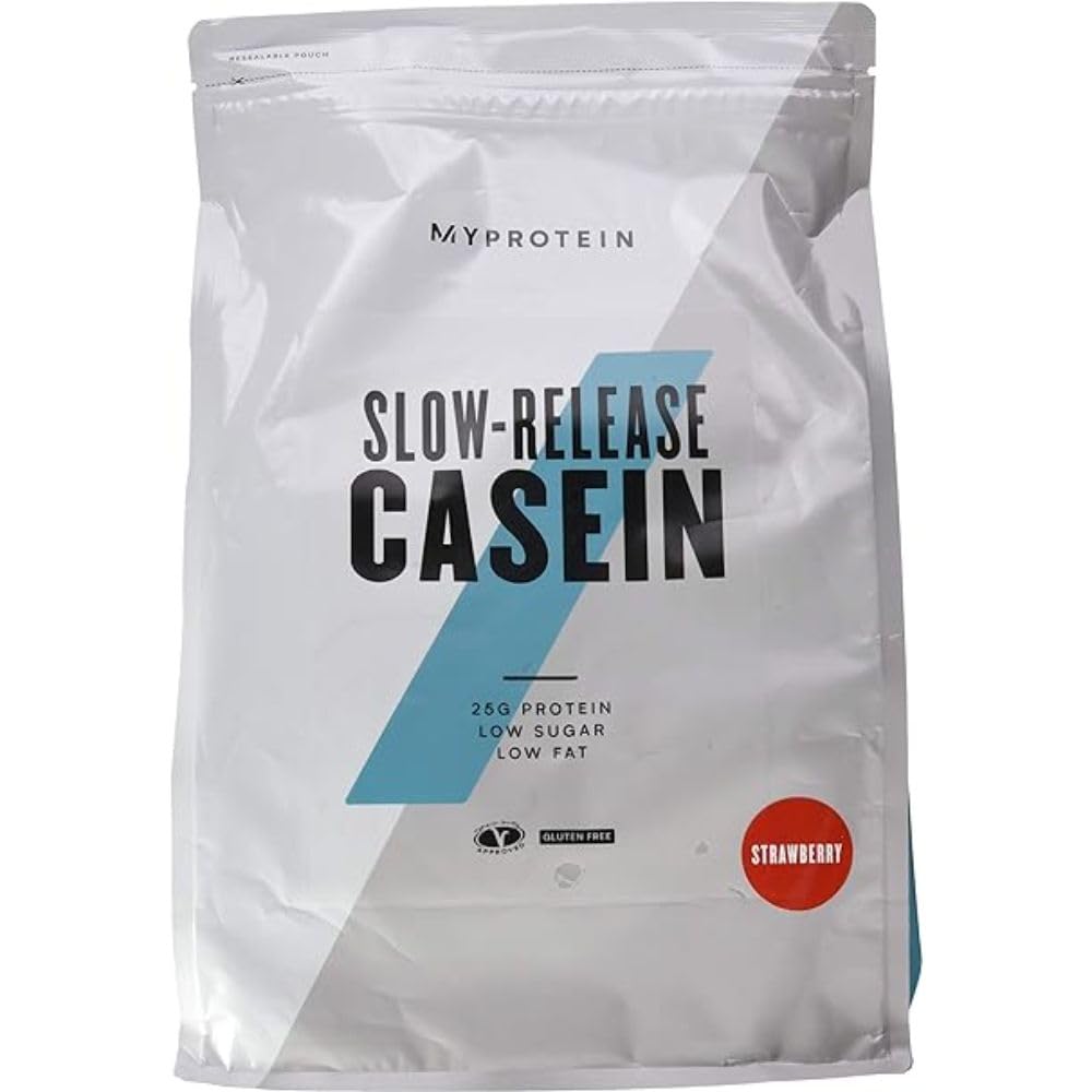 Myprotein Micellar Casein | Milk Protein | Slow Release | Strawberry | 2.5 Kg