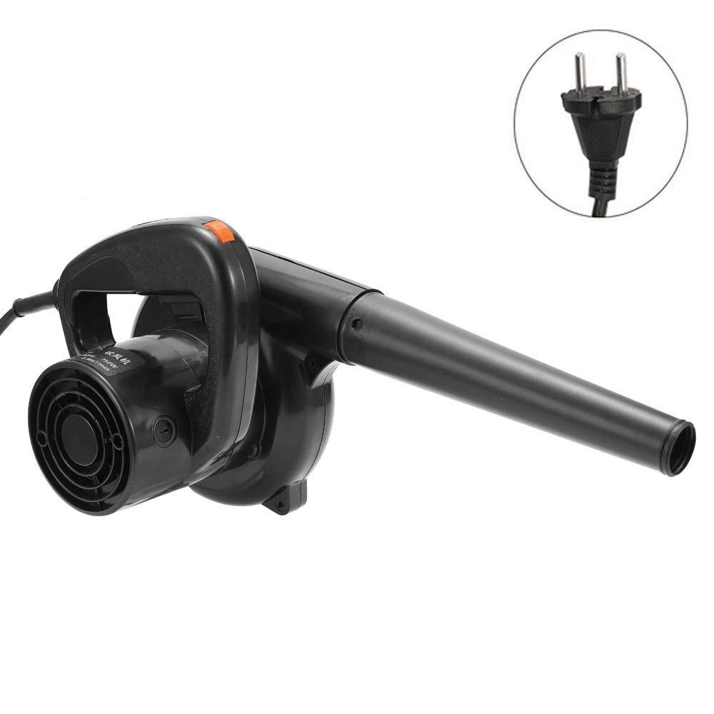 Solo Soffiatore Soffiatori Tastiera 750W ad alta potenza elettrica Air Blower Giardino Soffiafoglie Computer Depolveratore multifunzionale Fan aspirapolvere